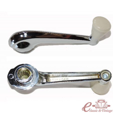 Set de 2 dos manivelas elevalunas  56-66 marfil calidad superior