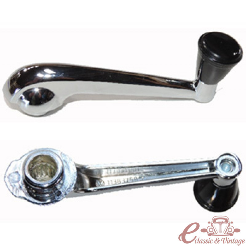 Set de 2 manivelas de virio 56-66 negras calidad superior