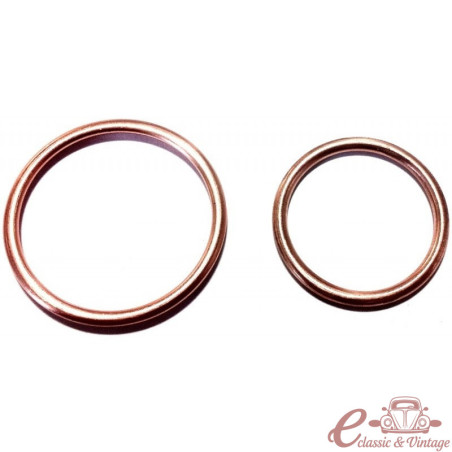 joint d'embase en cuivre de pipe d'admission de moteur 1300 simple admission