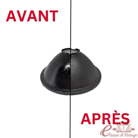 Xassís/marcs negres, amb un raspall sense traça RESTOM®Refresh Matte Black 8820 (500 ml)