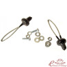 set de 2 arrêts de porte pour kit 1 glace