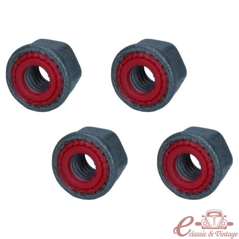 Joc de 4 femelles M6 amb junta de tapa de bomba d'oli