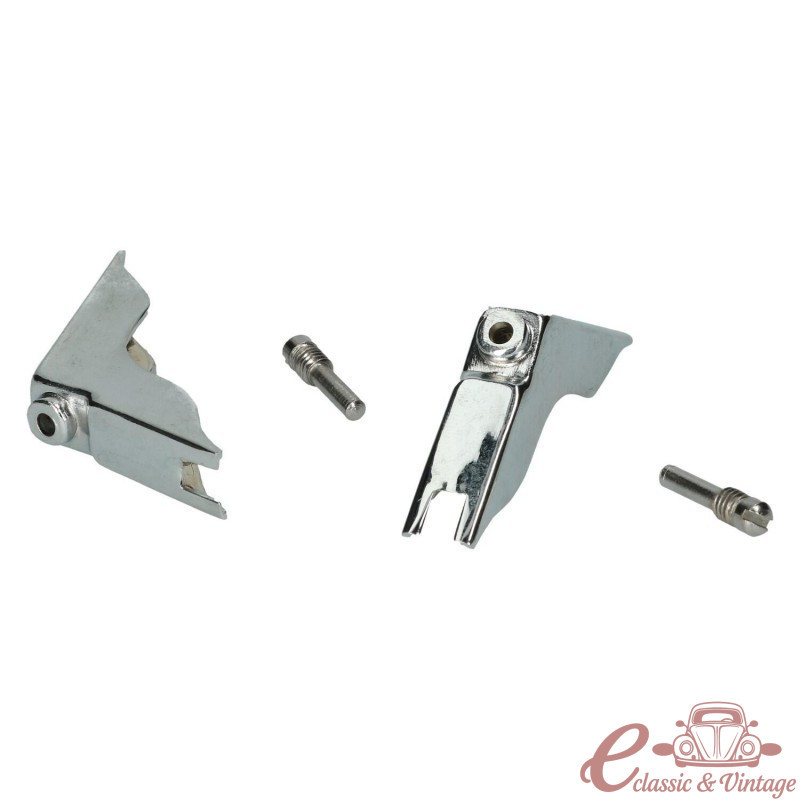 Juego de 2 bisagras deflectoras para Escarabajo Cabriolet 65-72