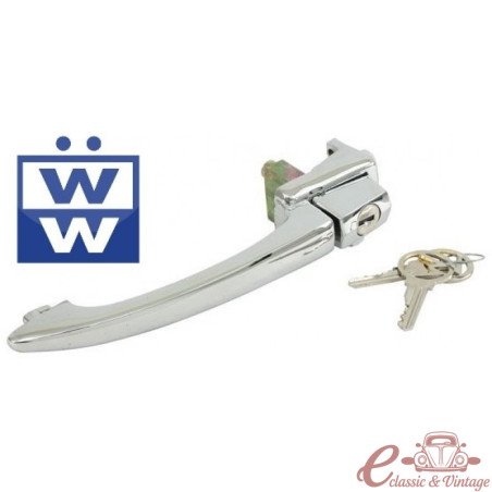 poignée de porte gauche ou droite 8/59-7/65 (avec clefs) WOLFSBURG WEST