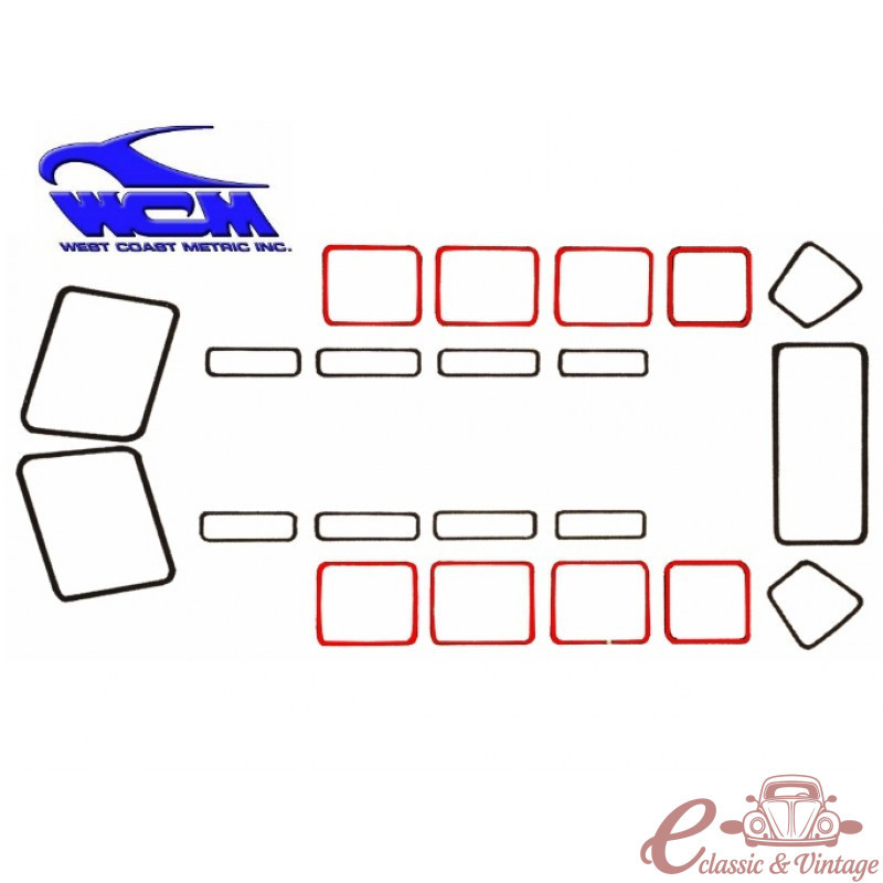 Junta de vidre lateral fix T2 50-67