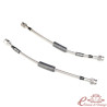 Conjunto de 2 mangueiras de travão dianteiras reforçadas GOODRIDGE para T2 71- (com discos)