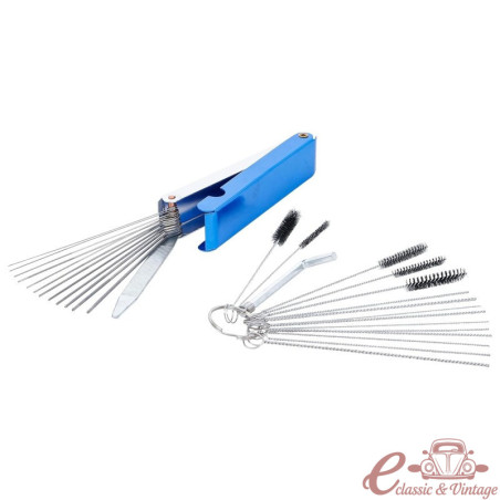 Kit de nettoyage de gicleurs (16 pièces)