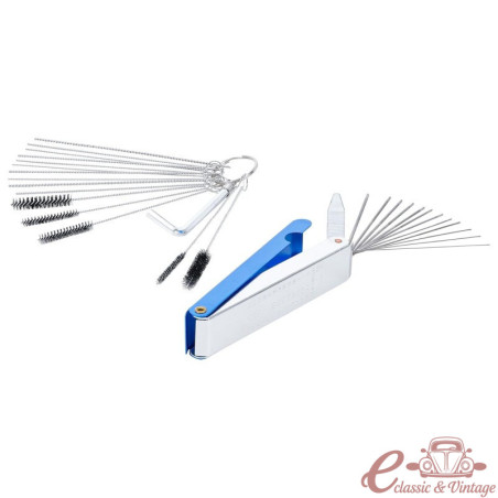 Kit de nettoyage de gicleurs (16 pièces)