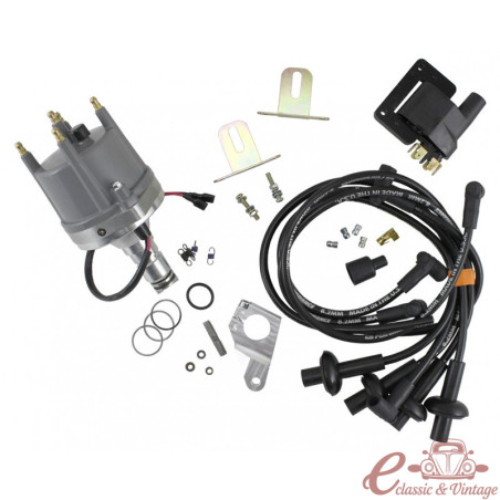 kit d'encesa MAGNASPARK 2 (distribuïdor + cables de bugies + bobina + brida de distribuïdor)