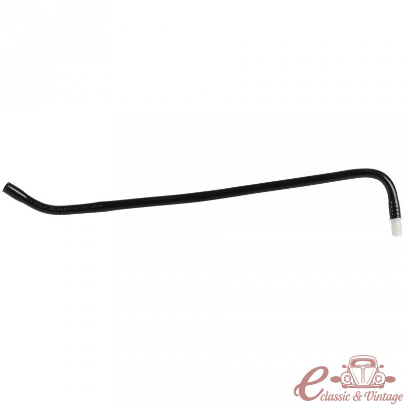 Tuyau plastique d'évent de réservoir sur goulotte de remplissage