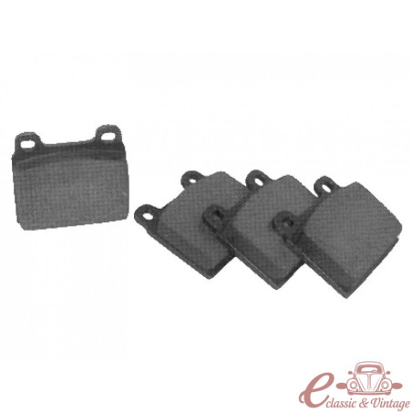 Brake pads 8/72-6/86 (77x70x19mm)