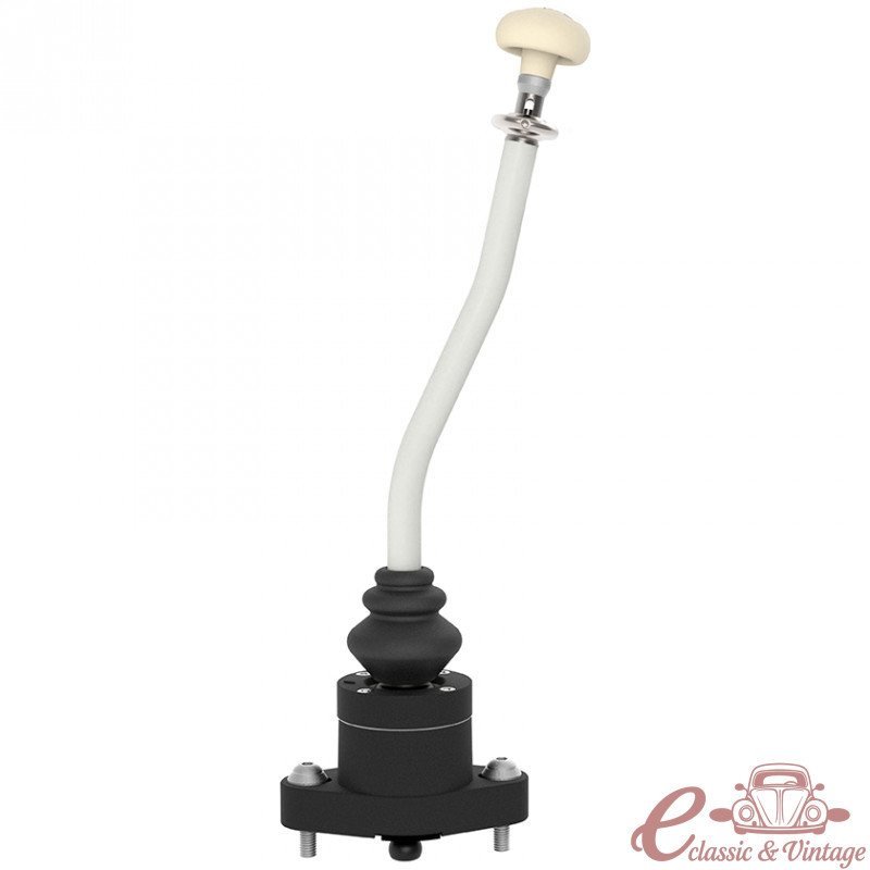 Manete de velocidades curva em formato S Vintage Speed CLASSIC SPORT de 13,5" com botão marfim