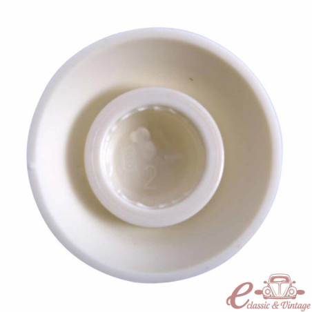 capuchon de vis de pare-choc blanc