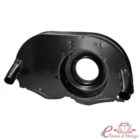 Type 1 Black "OE Style" Engine Turbine for Type 4 Oil Cooler, with Heater