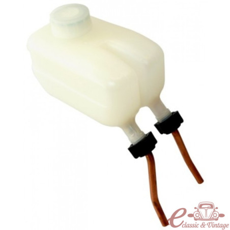 bocal de liquide de frein 1967 plastique (double circuit)