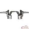 Set of 2 drum stub axles for pivot train -7/65 lowered