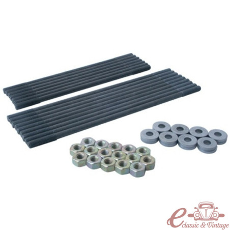 kit of 16 cylinder head studs in 8mm for single adm