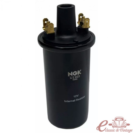 NGK 12V Black Oil-Bath Ignition Coil