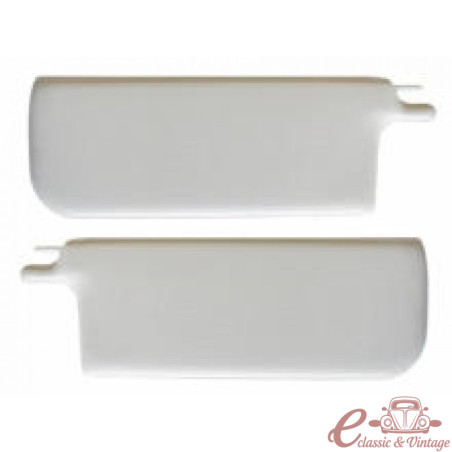 Set de 2 para-sols TMI blancs sense mirall 65-72 (excepte 1303)