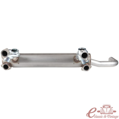 Stainless steel performance exhaust with original style outlet diameter 42mm for T2 8/71-8/79