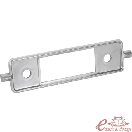 Capa cromada para o rádio do carro Retrosound dentro da Cox 58-67