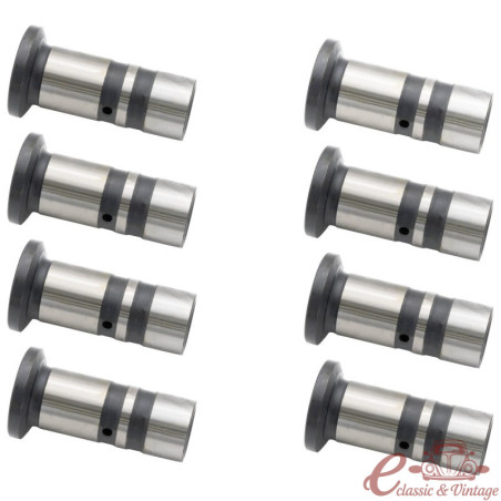 Set of 8 28mm EMPI Phosphate-treated pushbuttons