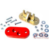 kit d'adaptation de boite -7/71 sur chassis 7/71- (vendu avec silentbloc de nez de boite uréthane)
