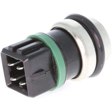20mm Water Temperature Sensor, 4-Pin Black/Green T4, 1/1999-6/2003, 2400cc Diesel