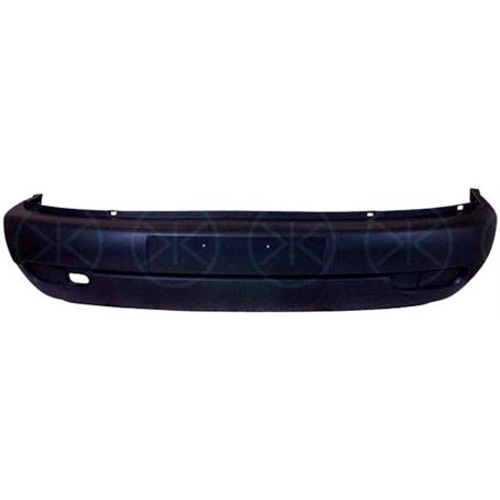 Para-xocs davanter negre, sense forats per a llums antiboira, T4 1/1996-6/2003 Multivan, Caravelle i California