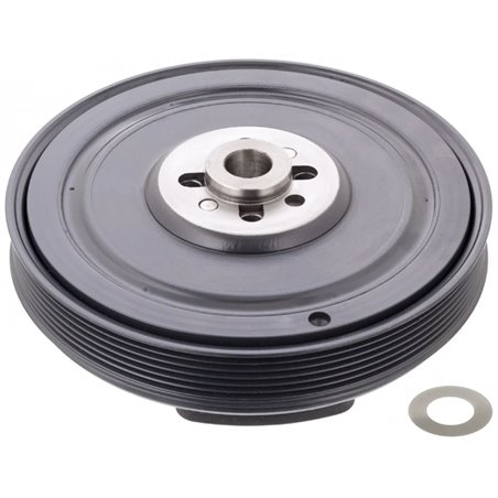 Polia da cambota com ranhura de balanceamento para T4 1/1995-6/2003 2400cc Diesel e 2500cc TDI