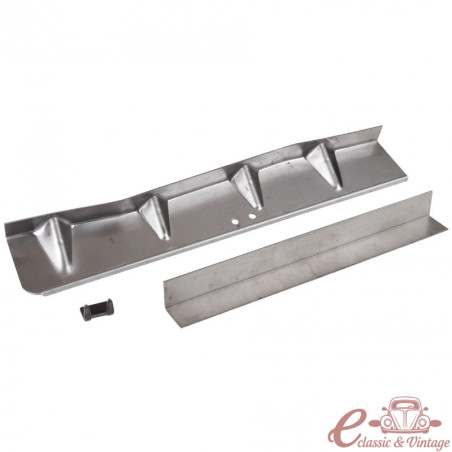 Calha exterior esquerda do assento para Karmann Ghia 8/68-7/74