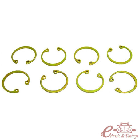 Set de 8 clips d'eixos de pistons 22mm reforçats estil  T4