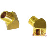 Set de 2 ràcords codados 45 ° 3/8 "mascle x 3/8" femella