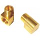 Set de 2 racords codados 90° 1/2" macho x 1/2" hembra 