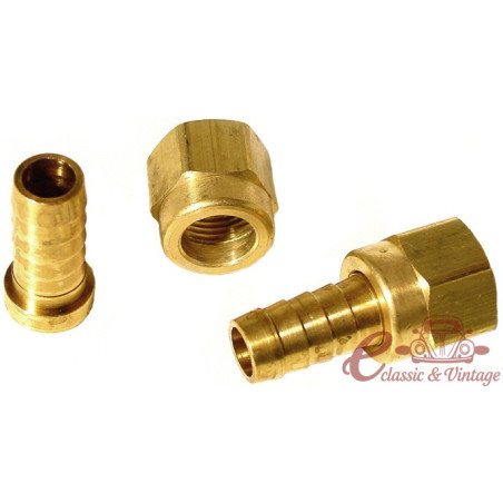 Ensemble de 2 raccords femelles 1/2" droit