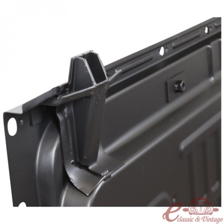 Meio piso do lado direito para Karmann Ghia 8/63-7/74 e 181 8/69-2/79