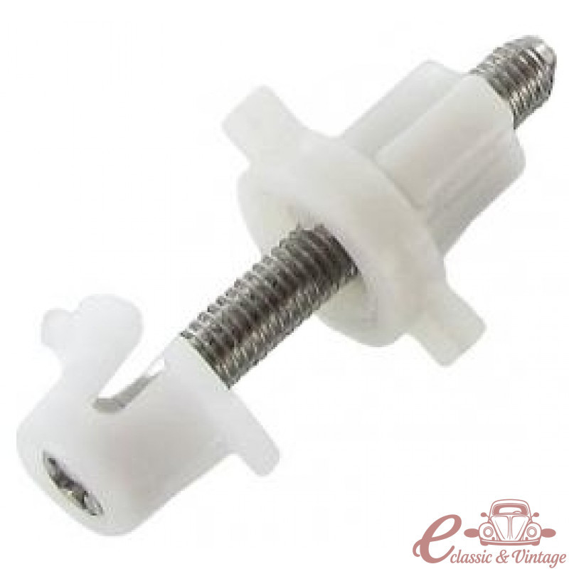 Parafuso de ajuste superior esquerdo do farol retangular