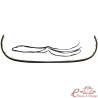 Chrome rear bumper molding for Porsche 356 B/C