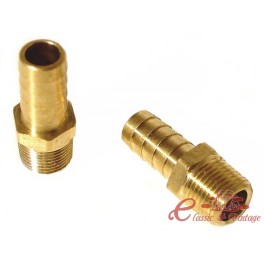 Conjunto de conector direito macho de 2 3/8 '' para adaptador de radiador externo