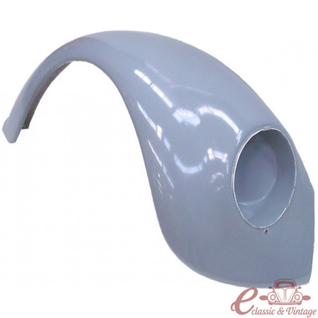 aile avant droite -67 en polyester v (réplique identique à l'origine avec pot de phare et rebord extérieur)