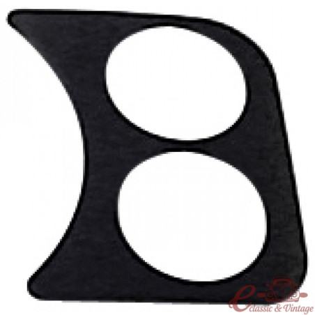 Right black board cover 2 holes