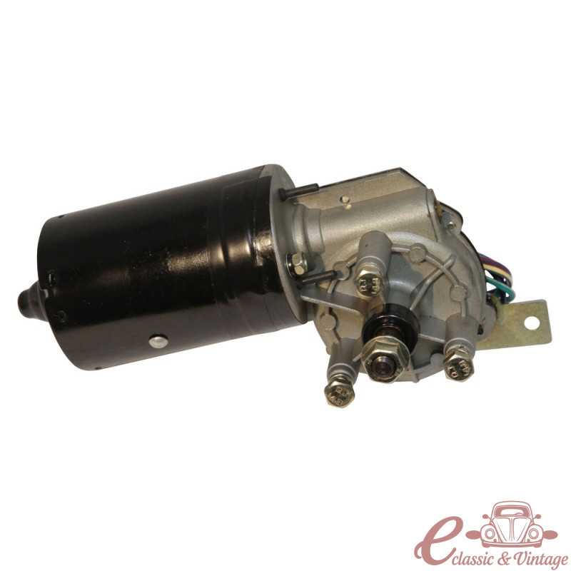 Motor do limpa-para-brisas de 12 volts 8/70- (excepto 1303) com comando no painel.