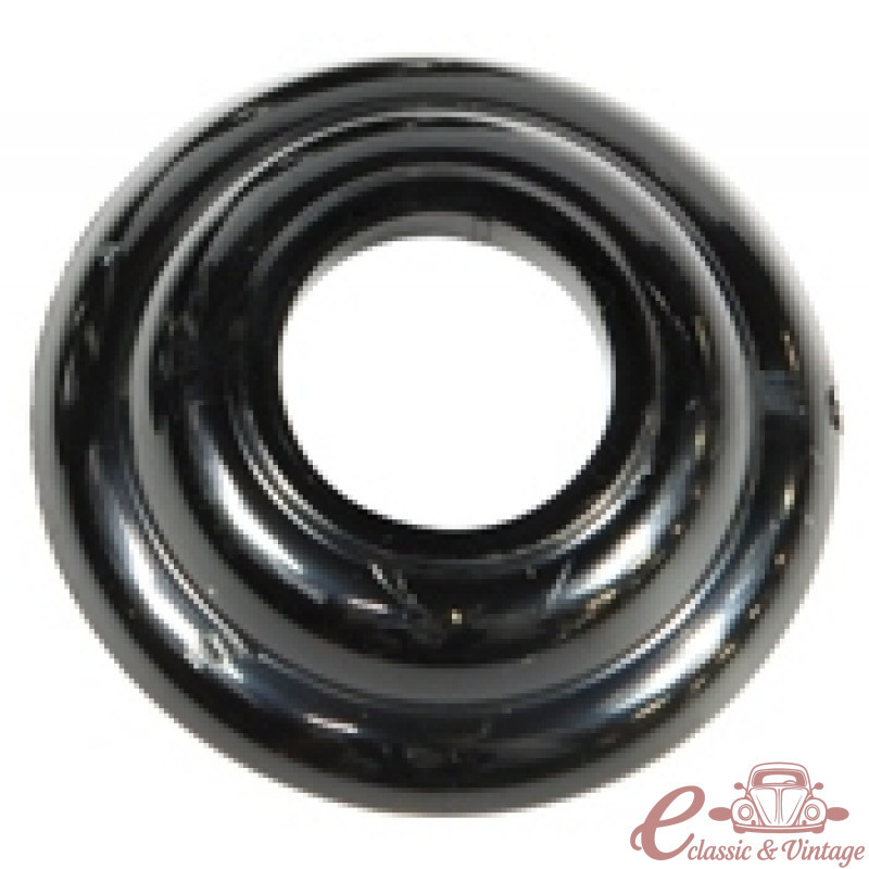 Arandela de maneta de puerta  T1 -55 y  T2 -60 negra 