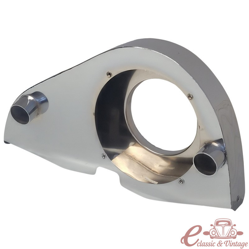 Turbine moteur chromée "RAM-AIR" avec chauffage, sans radiateur