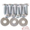 1 kit de hardware de barbatana