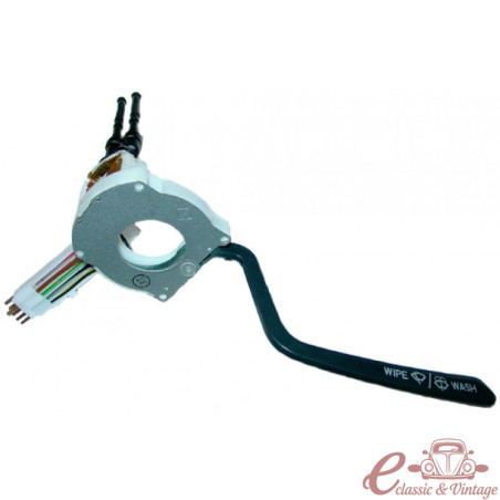 Wiper switch 8/71-12/73 (5 pins + 1 cable)