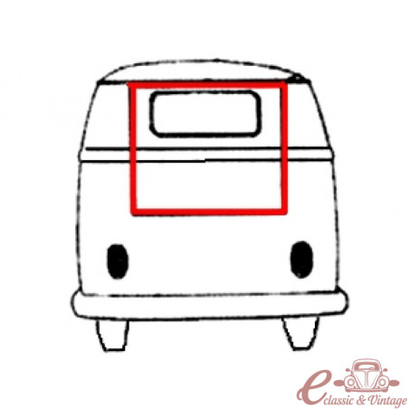 Tailgate Gasket 64-7/72