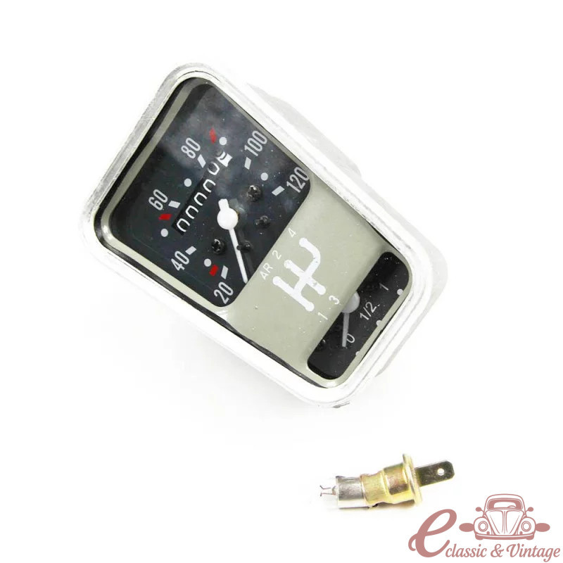 Cuenta km pequeño modelo 12 volts 120 km/h