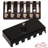 Caixa de fusíveis 6 fusíveis T1 -53 e T2 -60 (vendida com tampa)
