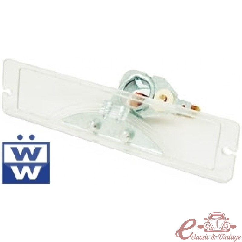 Plastico de luz de matricula  68-72